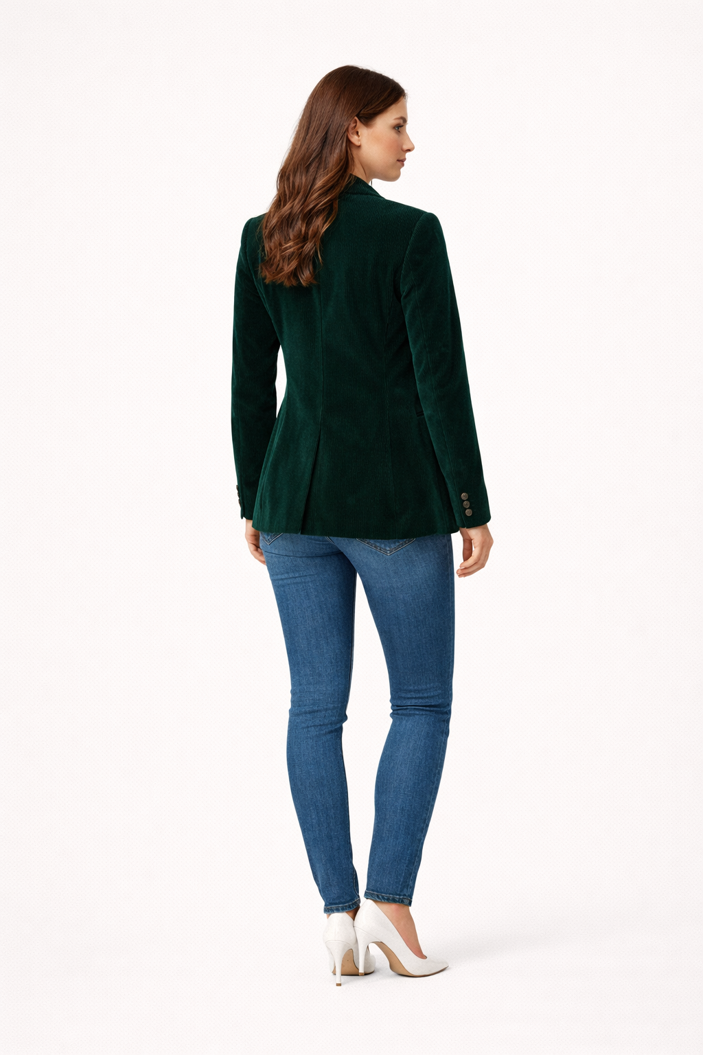 Blazer Femme - Cintré - Velours - Cécile