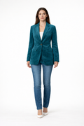 Blazer femme - Cintré- Velours côtelé - Leïla
