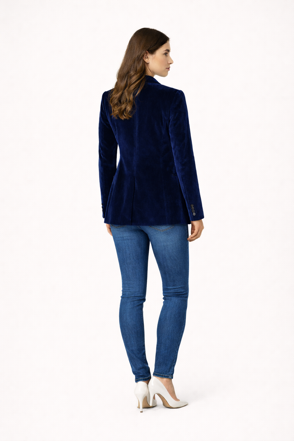 Blazer Femme - Cintré - Velours - Cécile