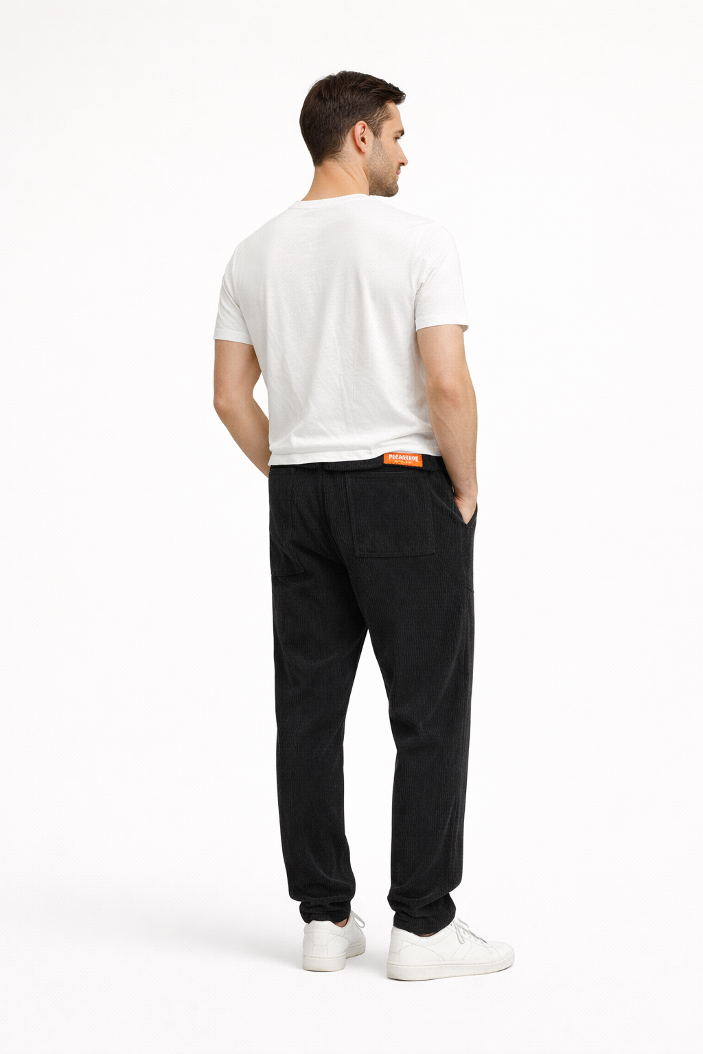 Esteban – Jogging en velours côtelé homme