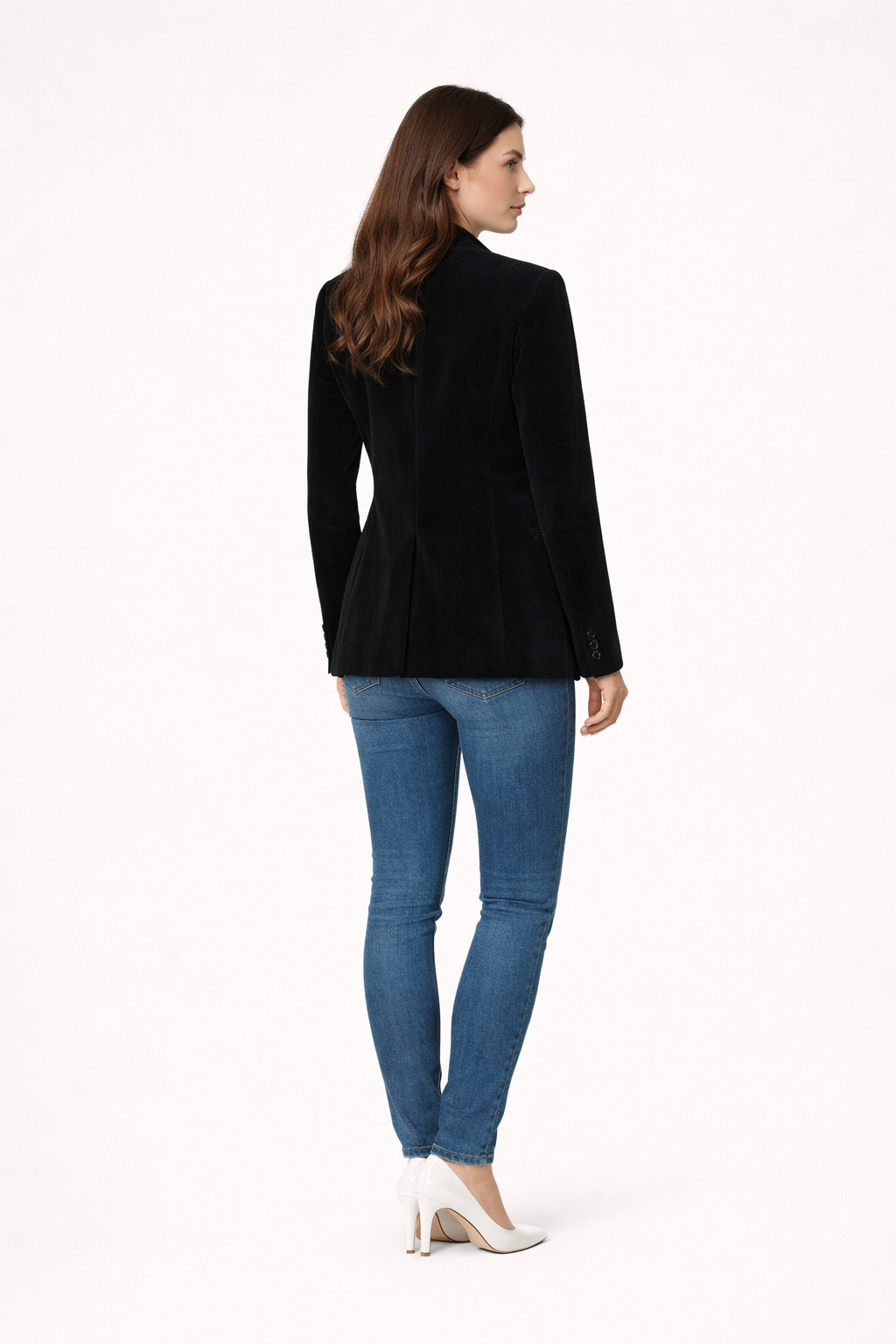 Blazer Femme - Cintré - Velours - Cécile