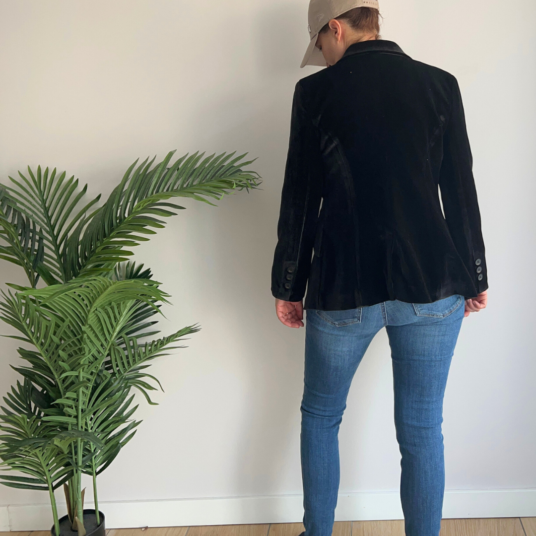 Blazer Femme - Cintré - Velours - Cécile