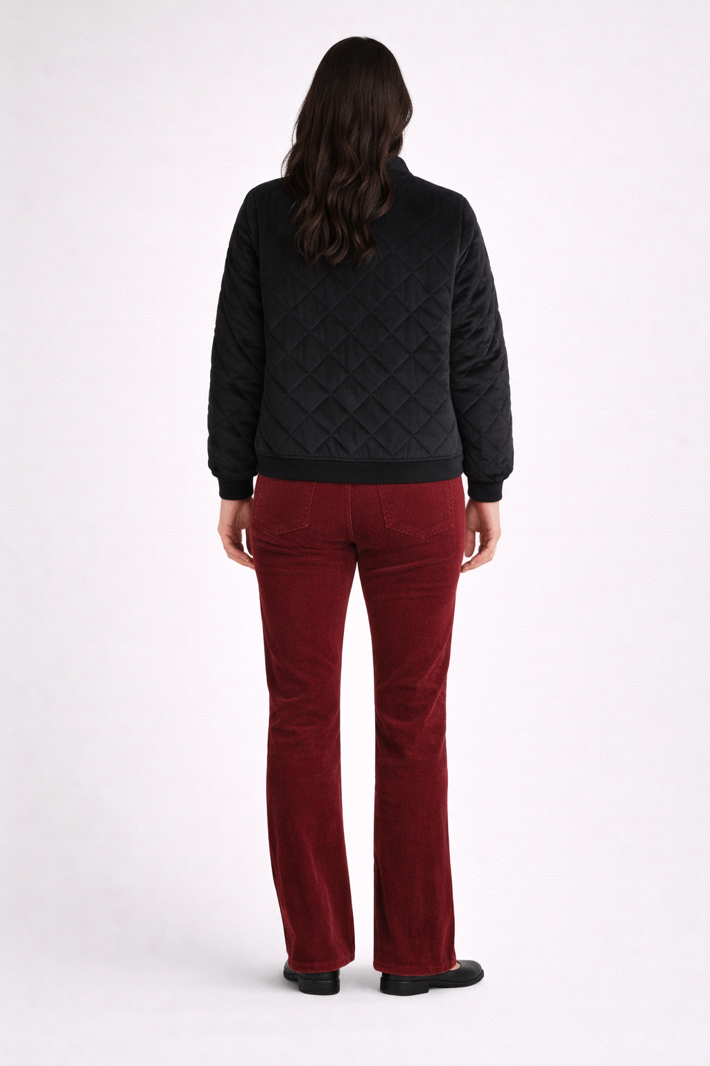 Pantalon femme - évasé - Velours côtelé - Ricarda