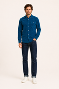 Bernard-Chemise homme en velours côtelé