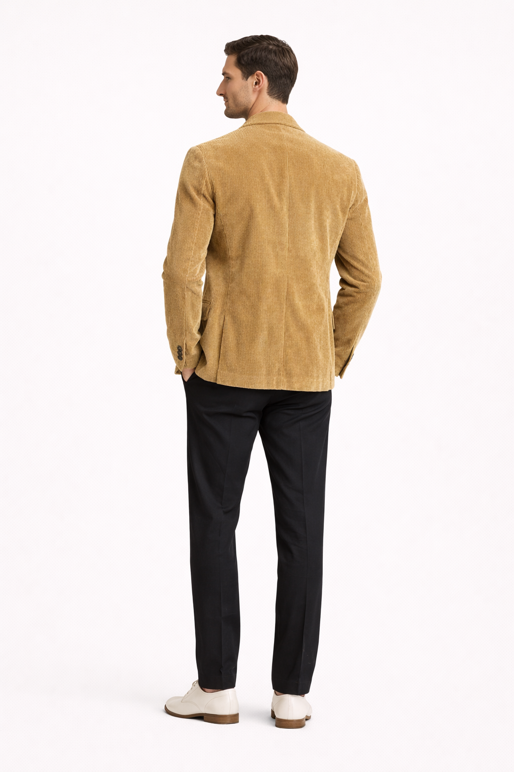 Aurélien – Blazer en velours côtelé homme décontracté