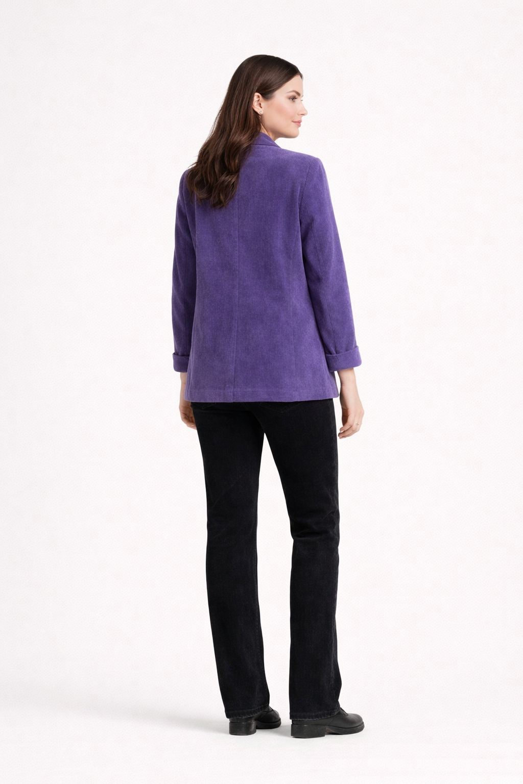 Blazer femme - décontracté léger - Velours côtelé - Gaëlle