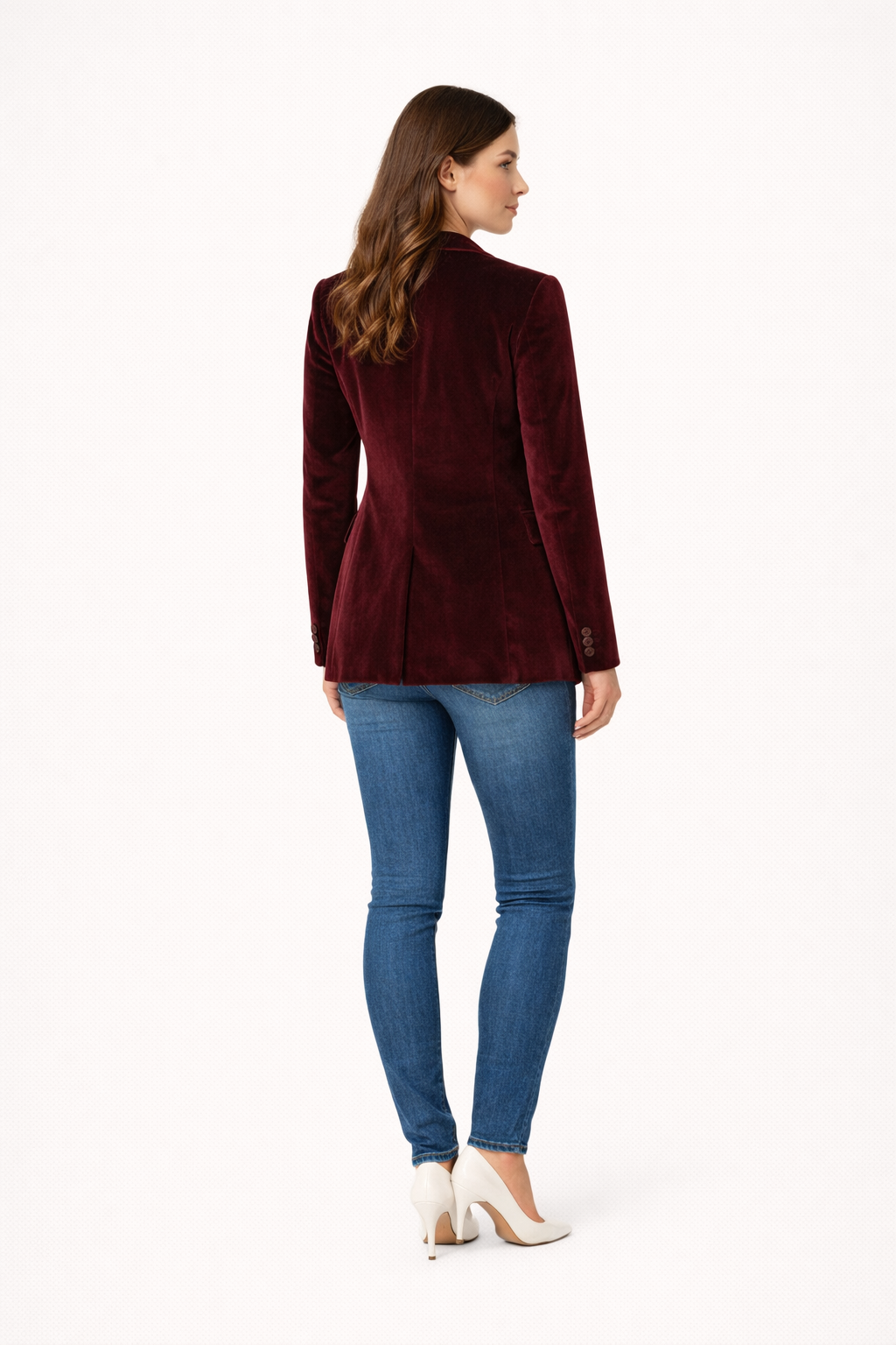 Blazer Femme - Cintré - Velours - Cécile