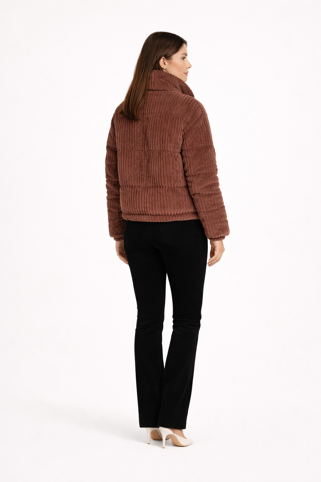 Doudoune femme - streetwear - Velours côtelé - Lou